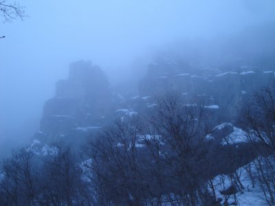 Dry Canyon in the Winter